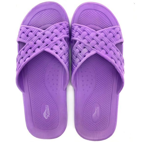 KAUAI Women's Non-Slip Quick-Drying Slide Sandals - Picture 2 of 9
